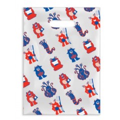 Sherman Dental MONSTERS SCATTER BAG 7" x 10"